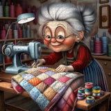 Grandma’s Magical Stitches Jigsaw Puzzle 1000 Pieces