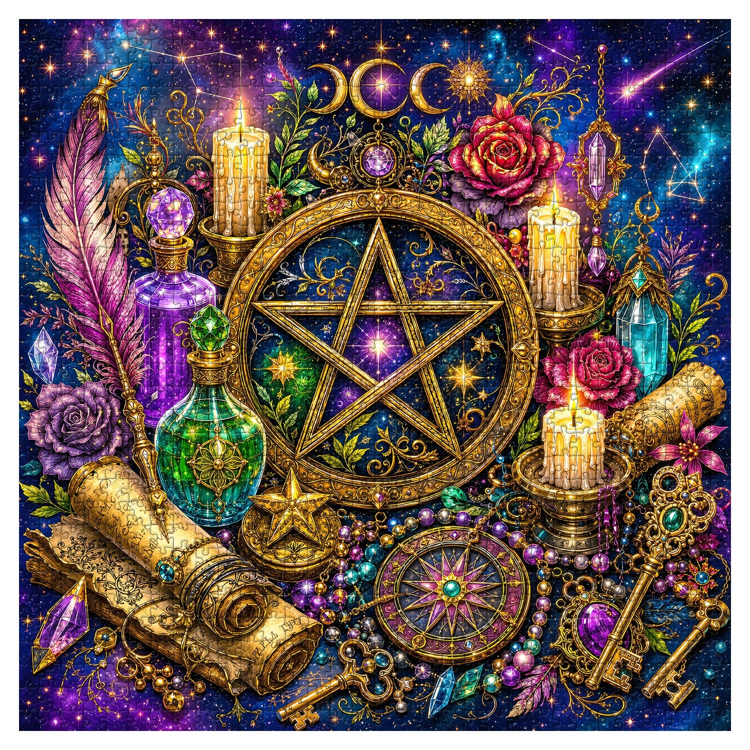 Magic Altar Jigsaw Puzzle 1000 Pieces
