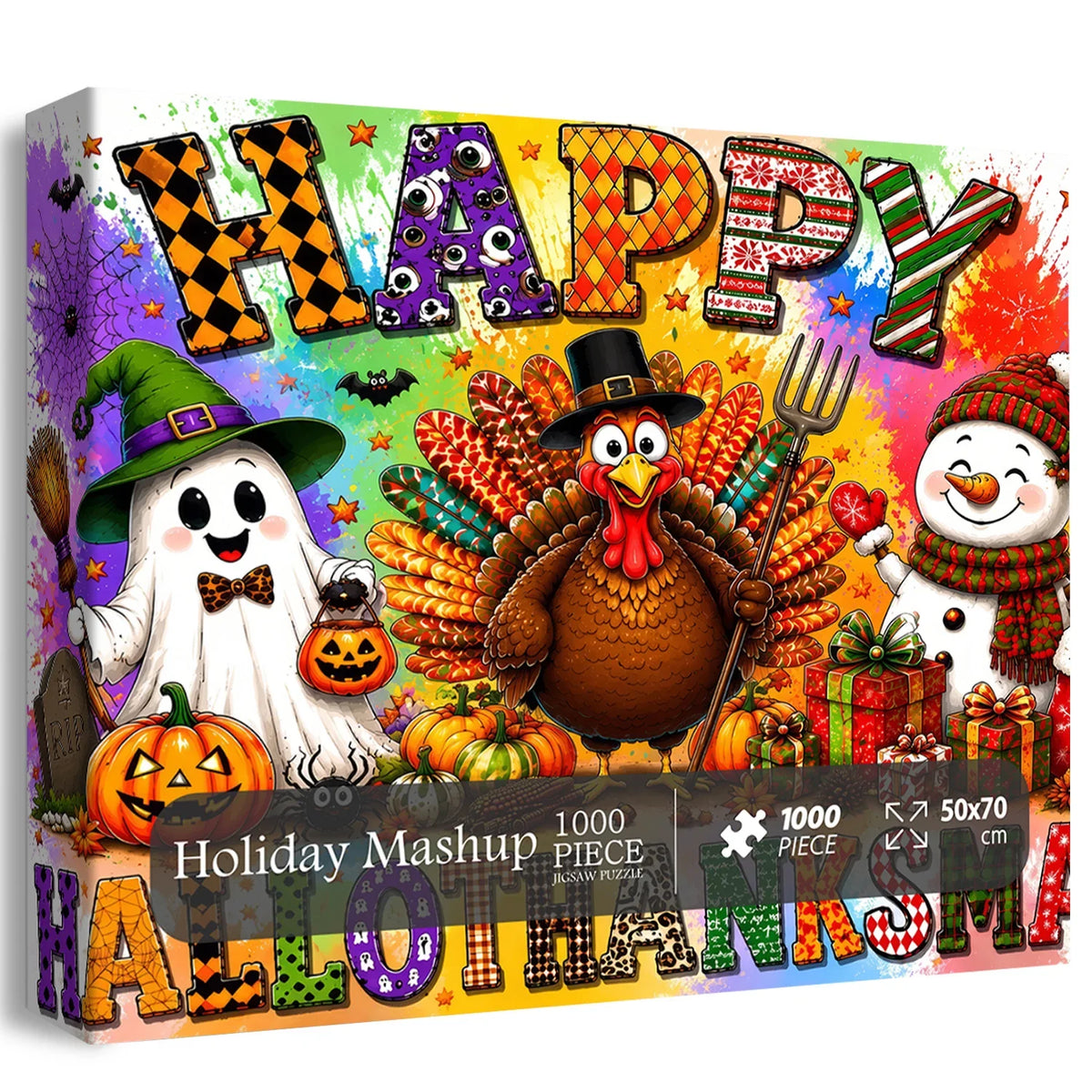 Holiday Mashup Jigsaw Puzzle 1000 Piece