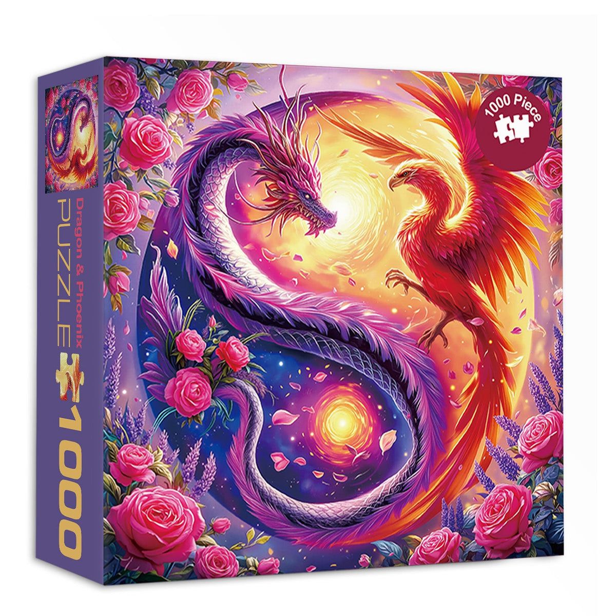 Dragon & Phoenix Jigsaw Puzzle 1000 Pieces