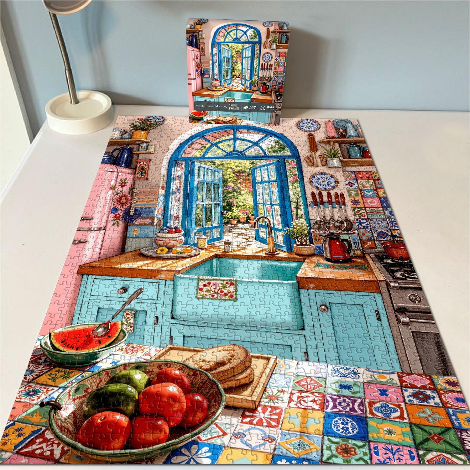Mediterranean Morning  Jigsaw Puzzle 1000 Piece