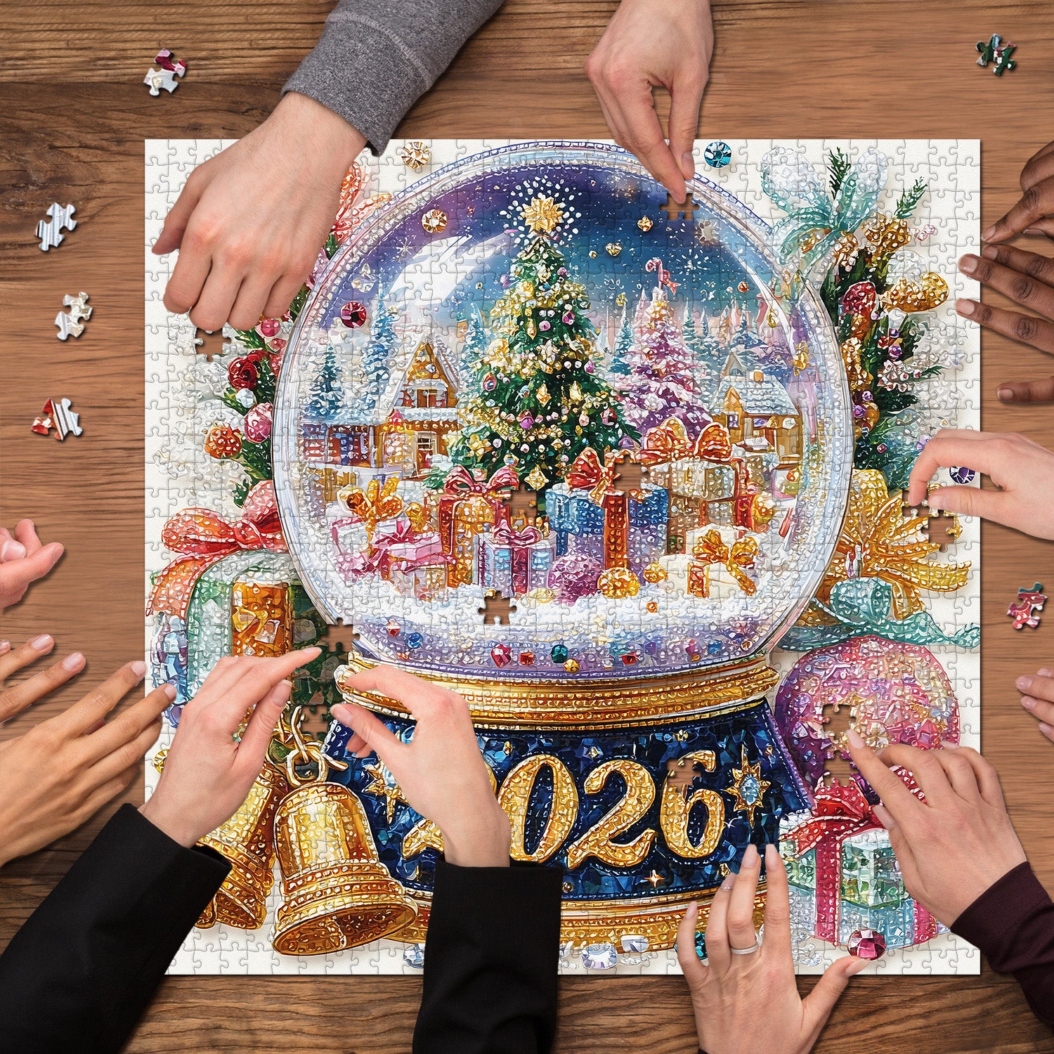 Crystal Christmas 2026 Jigsaw Puzzle 1000 Piece