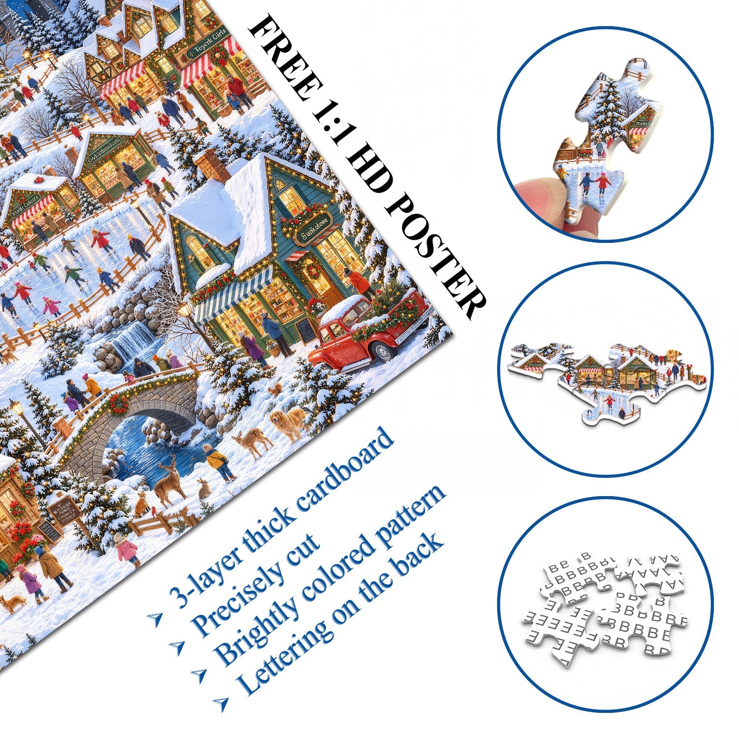 Winter Fest Jigsaw  Puzzle 1000 Piece