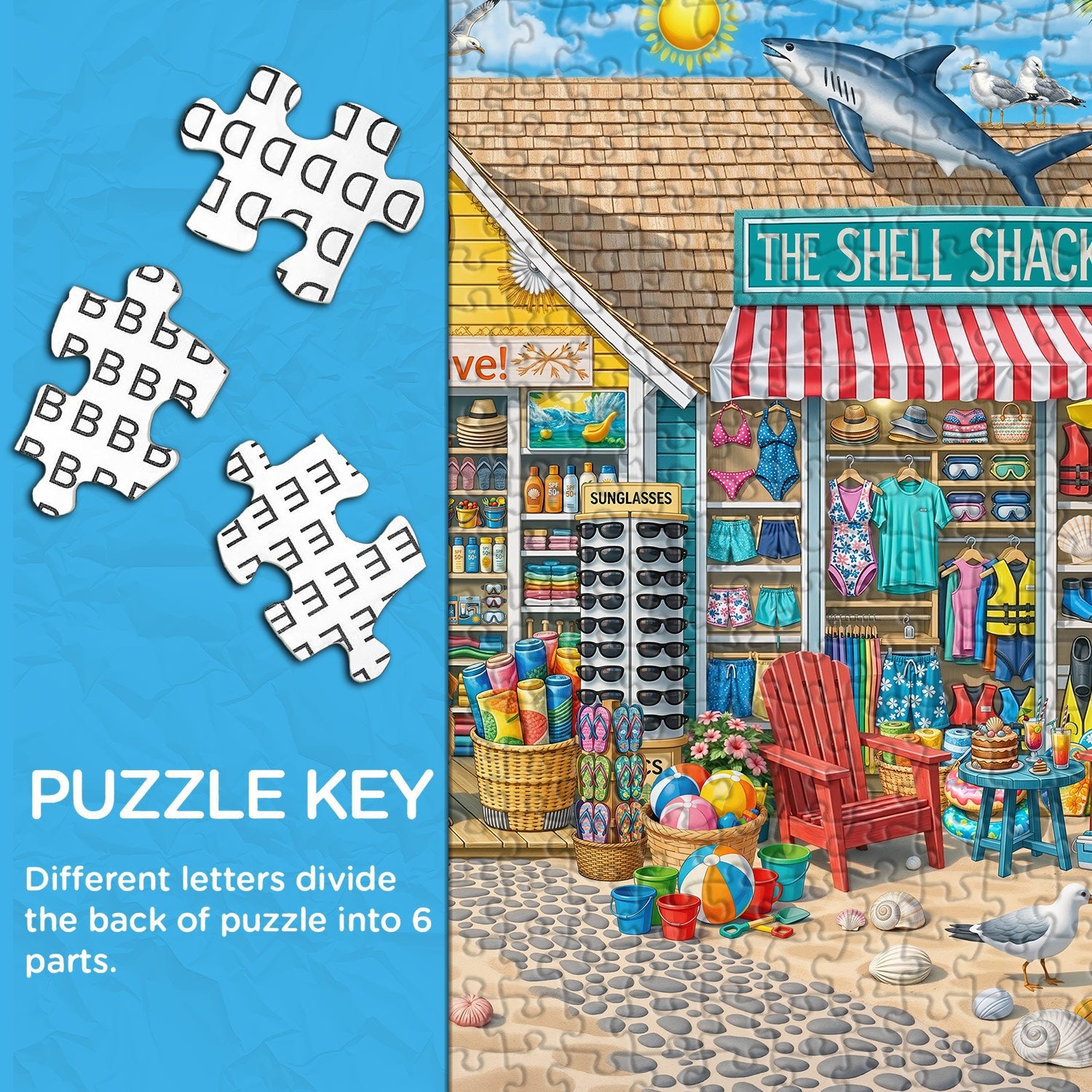 Shoreline Shop Puzzle de 1000 pièces