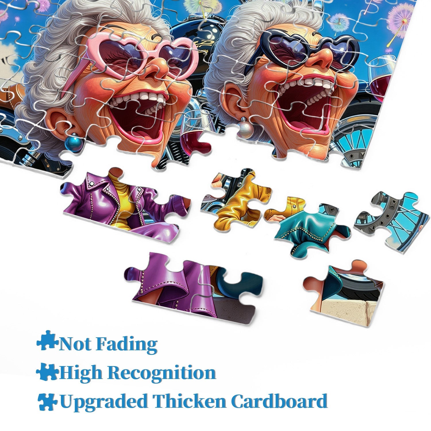 Granny’s Joyride Jigsaw Puzzle 1000 Piece
