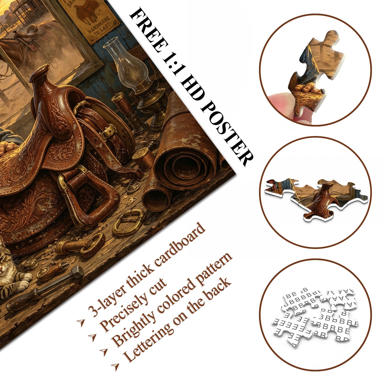 Old West Artisan Jigsaw Puzzle 1000 Piece
