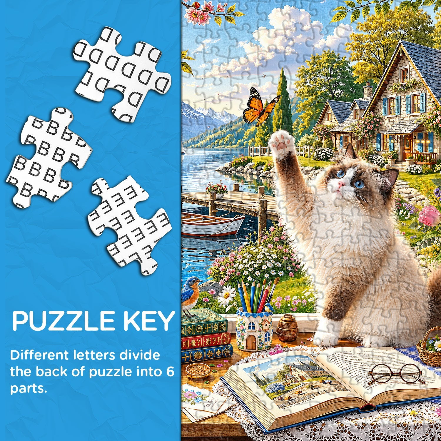 Window Wonderland Jigsaw Puzzle 1000 Piece