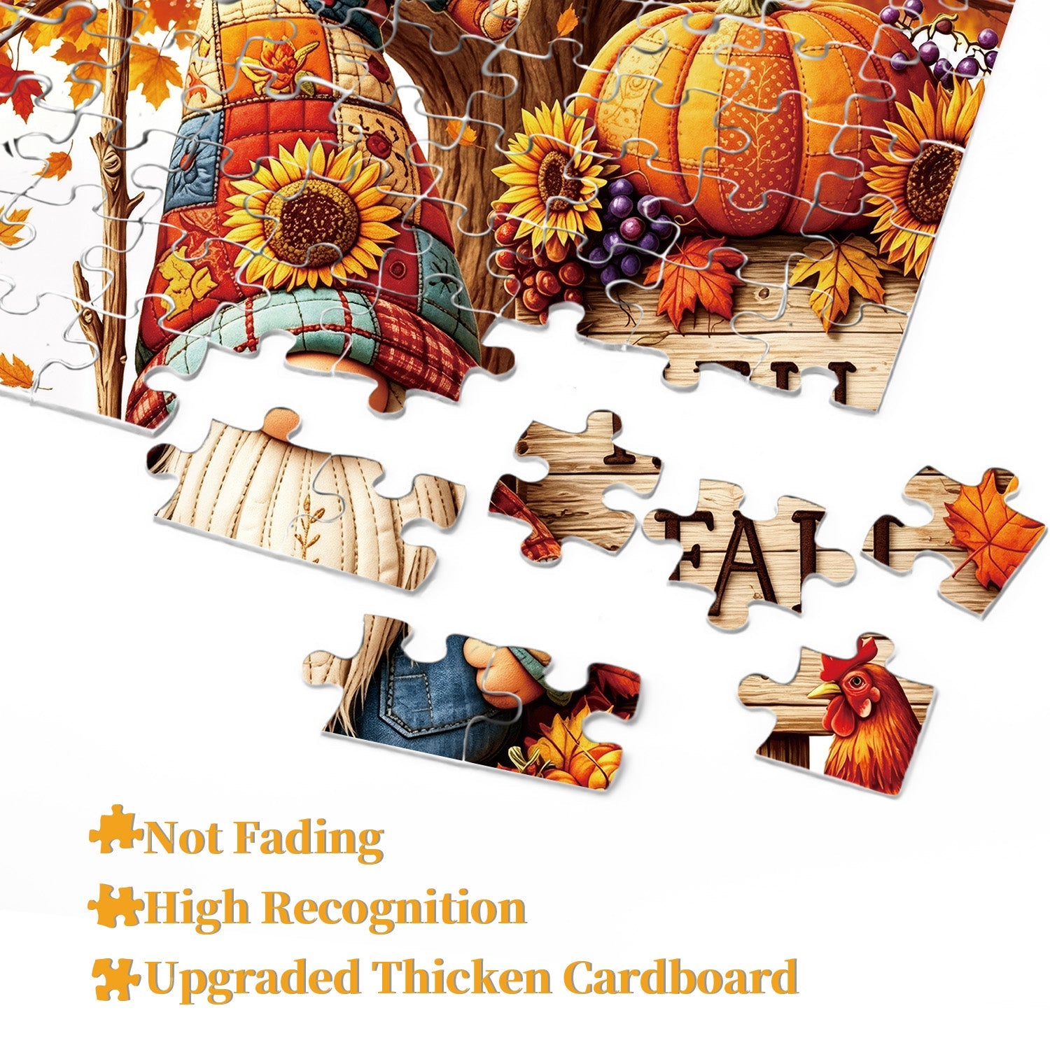 Quilted Fall Jigsaw Puzzle 1000 Pieces