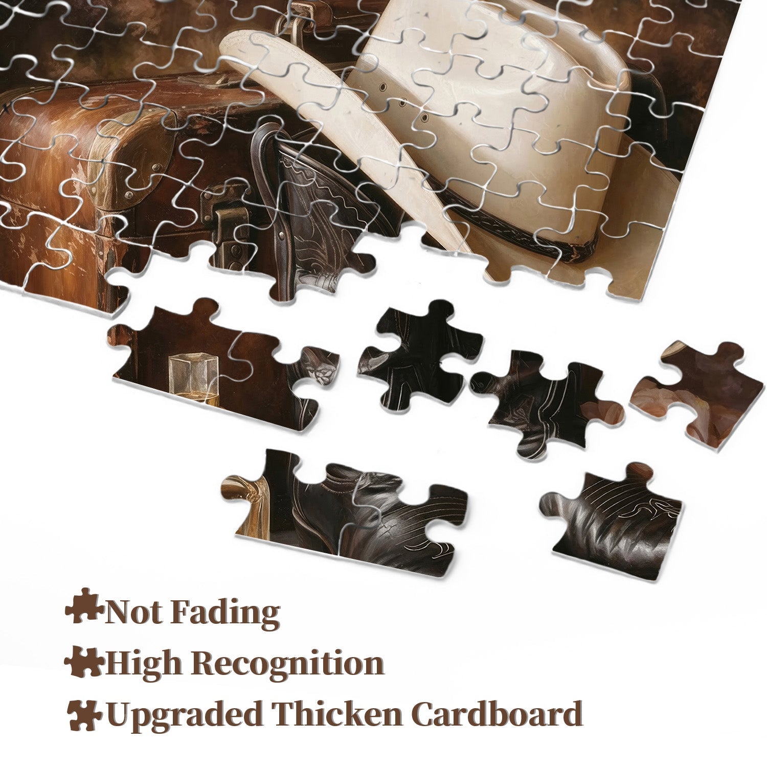 Cowboy Elegance Jigsaw Puzzle 1000 Pieces