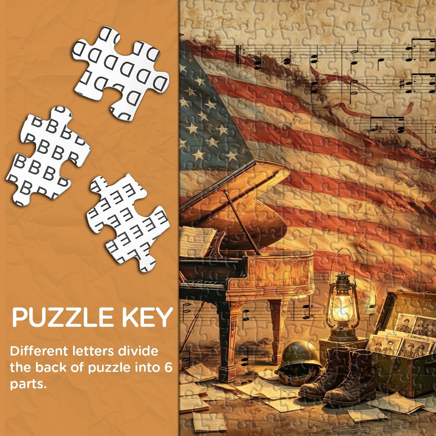 Veteran’s Sonata Jigsaw Puzzle 1000 Pieces