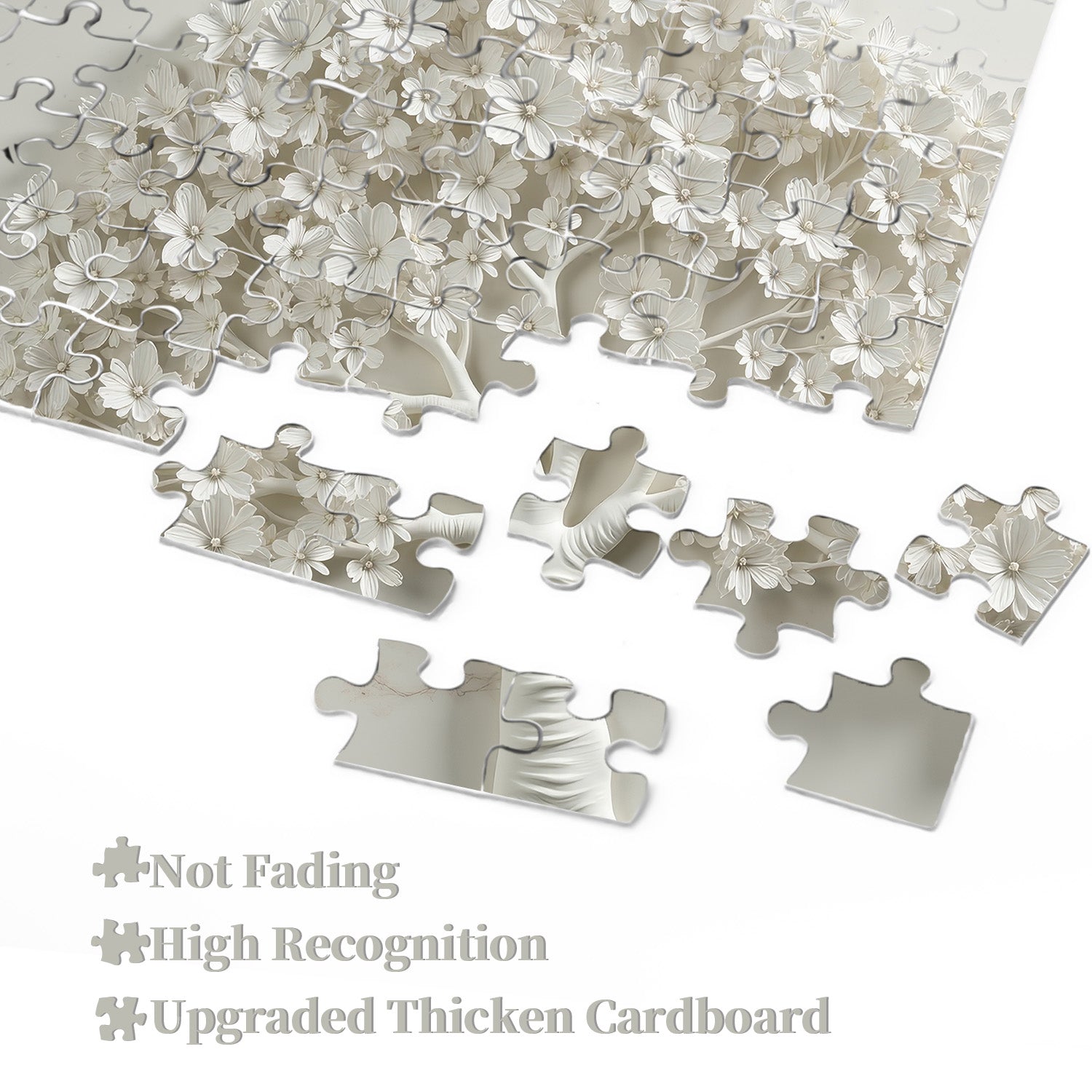 Tree Of Whiteness Jigsaw Puzzle 1000 Pieces