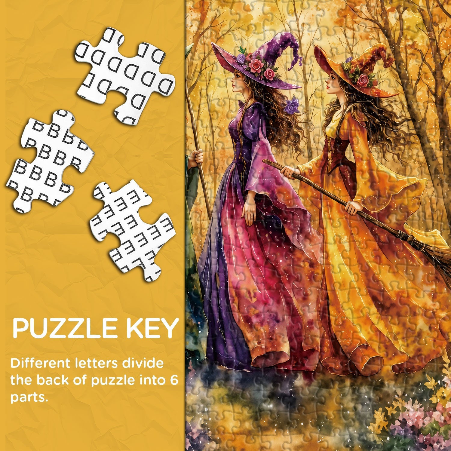 Twilight Witches Jigsaw Puzzle 1000 Pieces