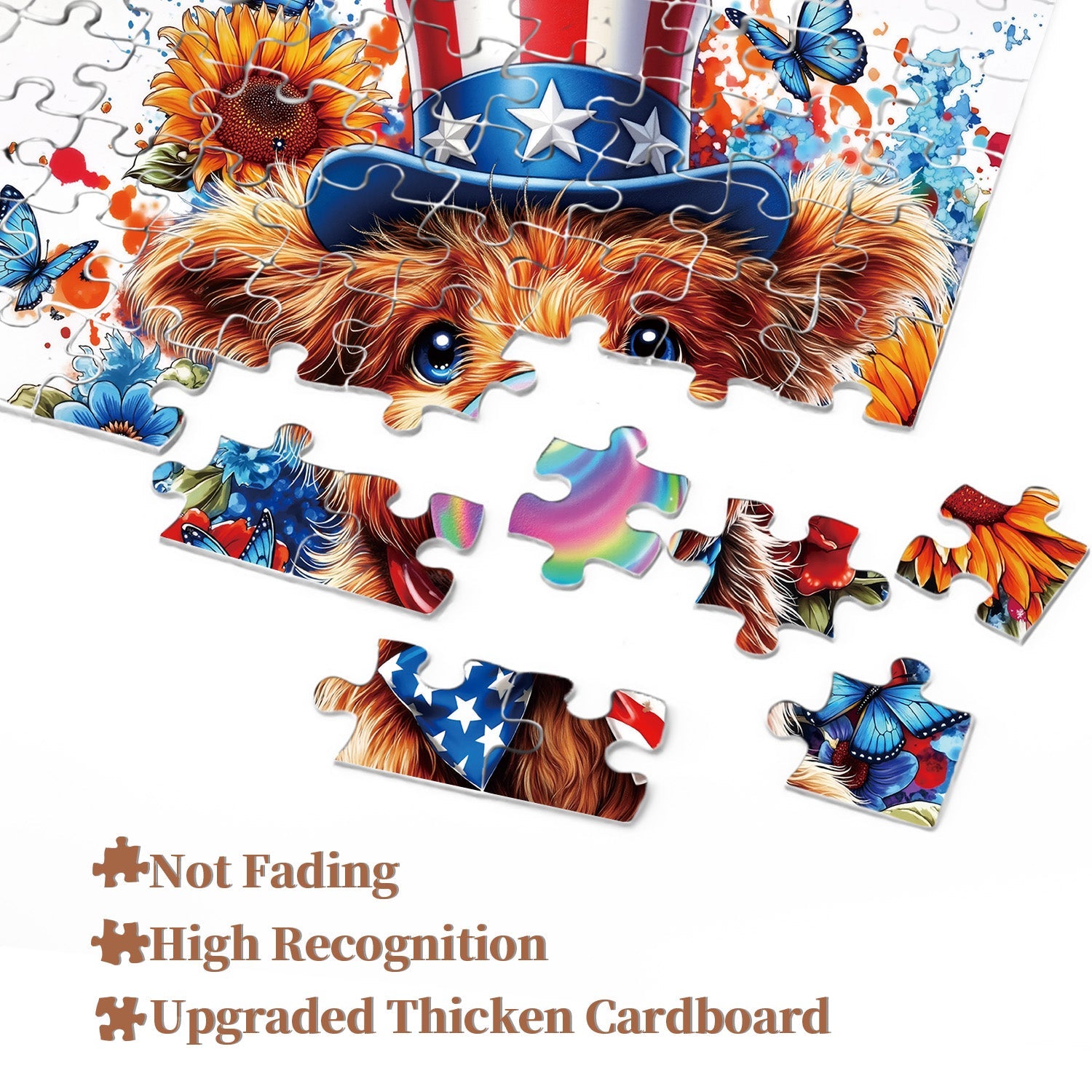 Patriotic Bubbles Jigsaw Puzzle 1000 Pieces