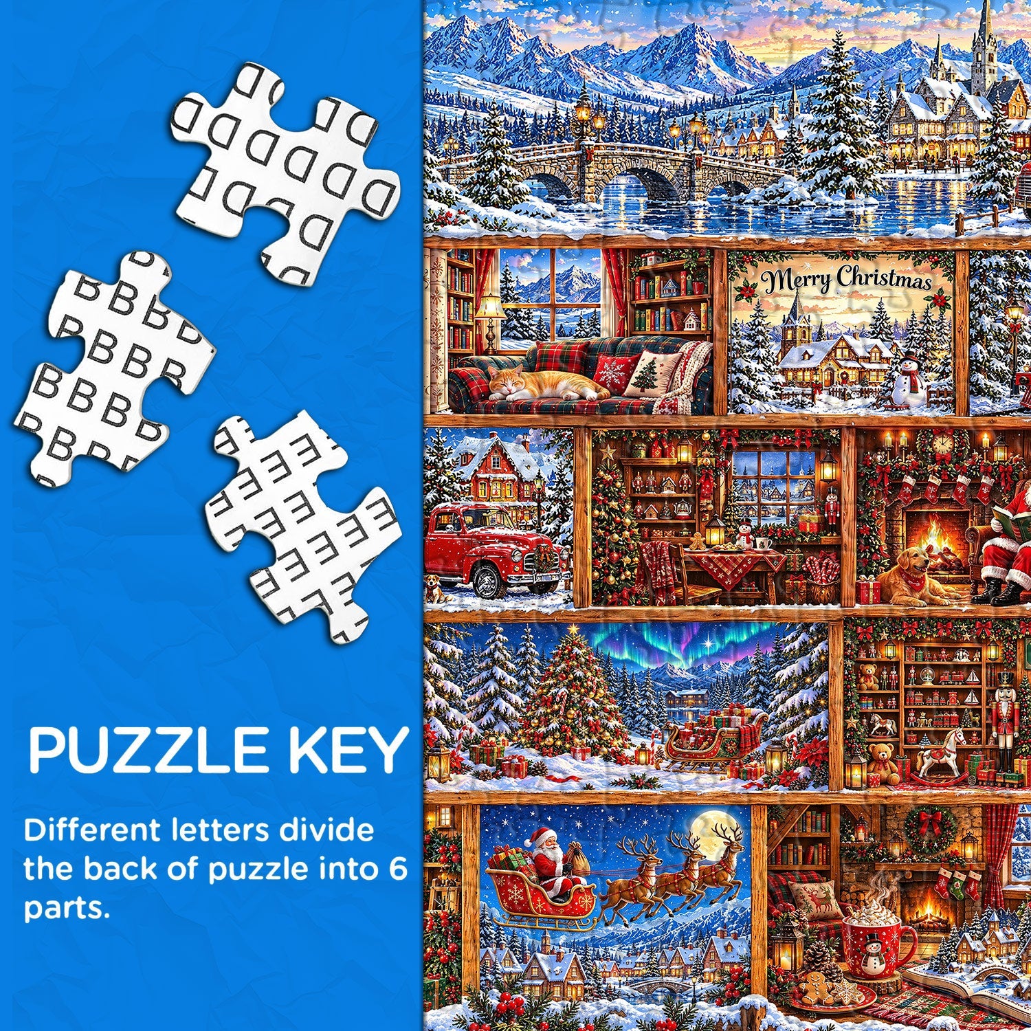 Christmas Tales Jigsaw Puzzle 1000 Piece