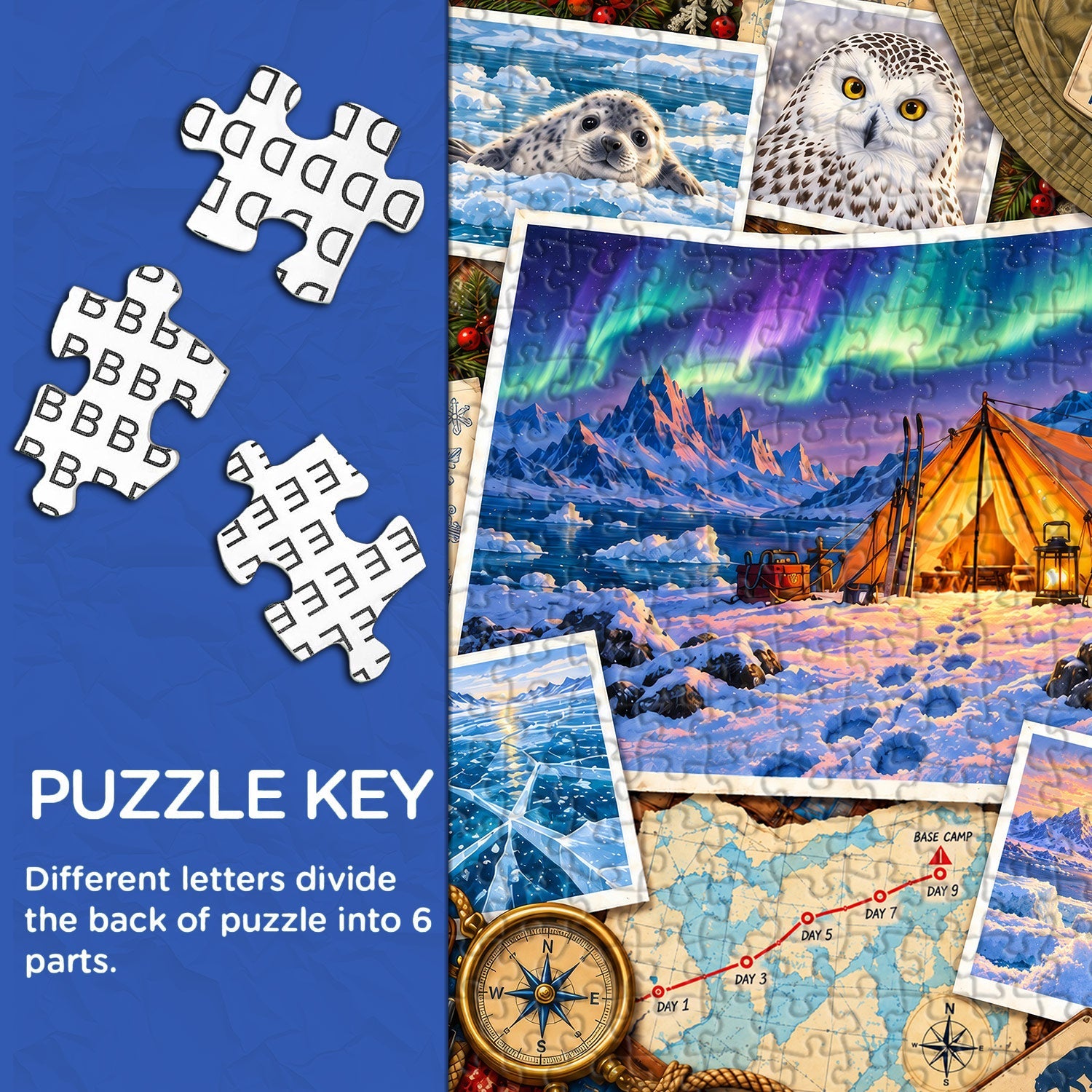 Arctic Journal Jigsaw Puzzle 1000 Piece