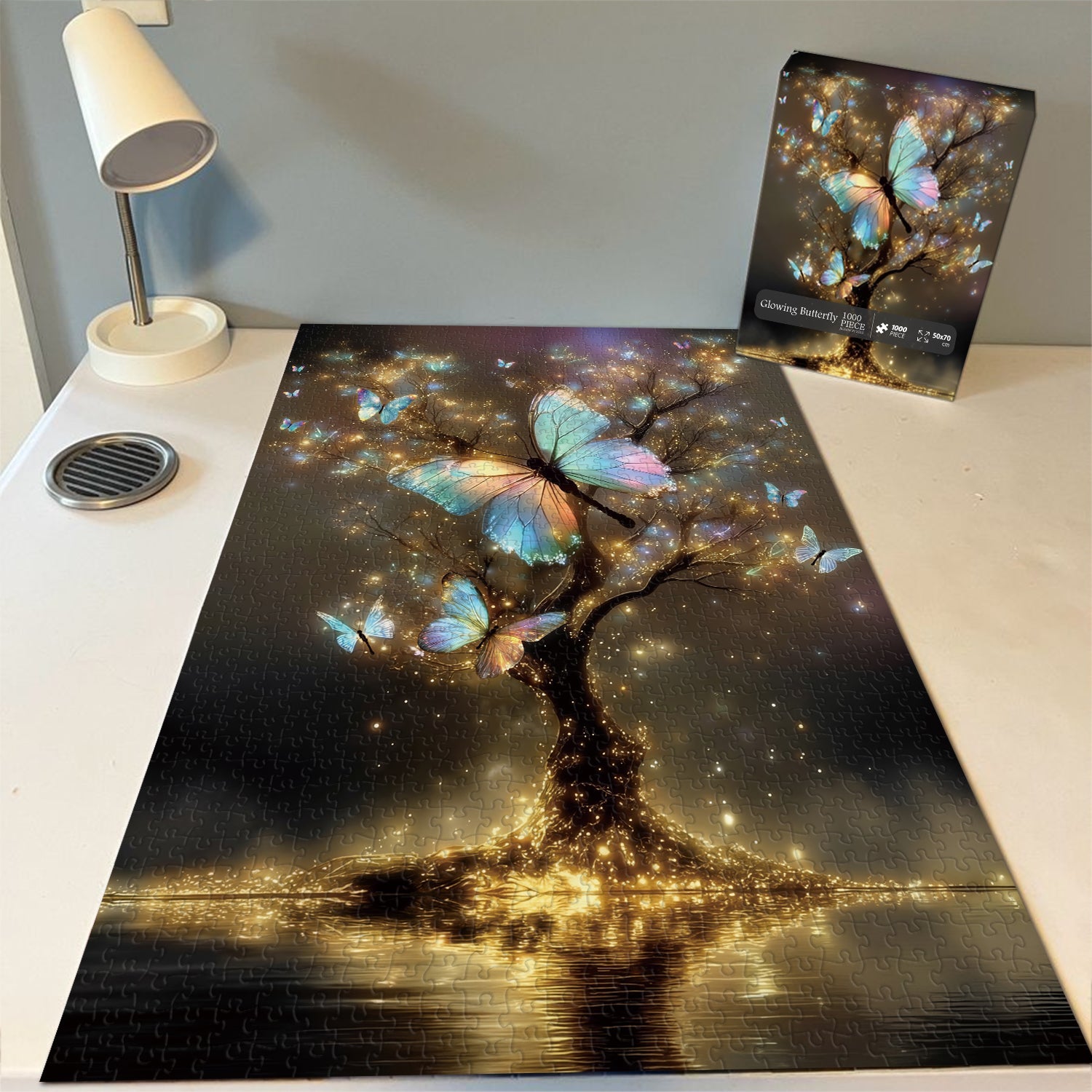 Glowing Butterfly Jigsaw Puzzle 1000 Piece