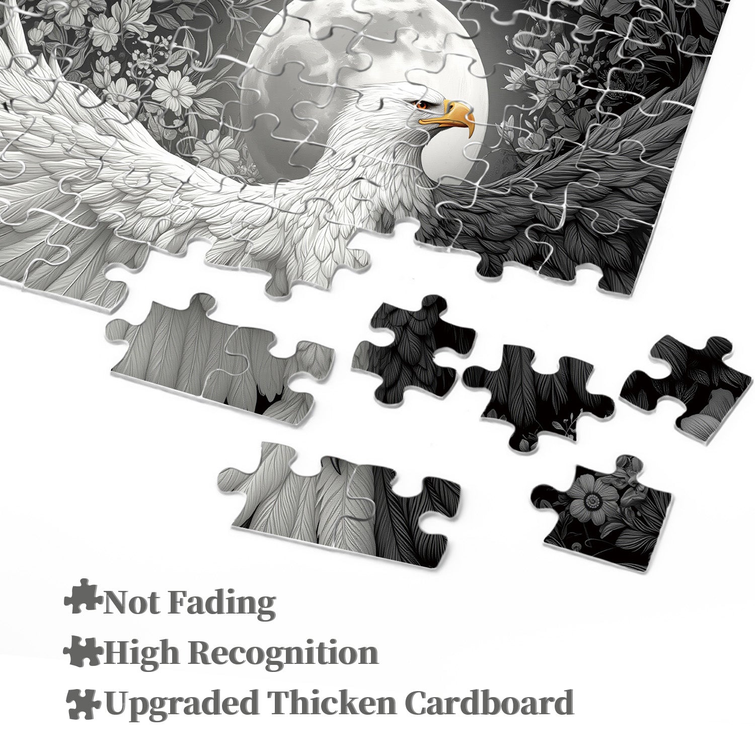 Moon Eagle Jigsaw Puzzle 1000 Pieces