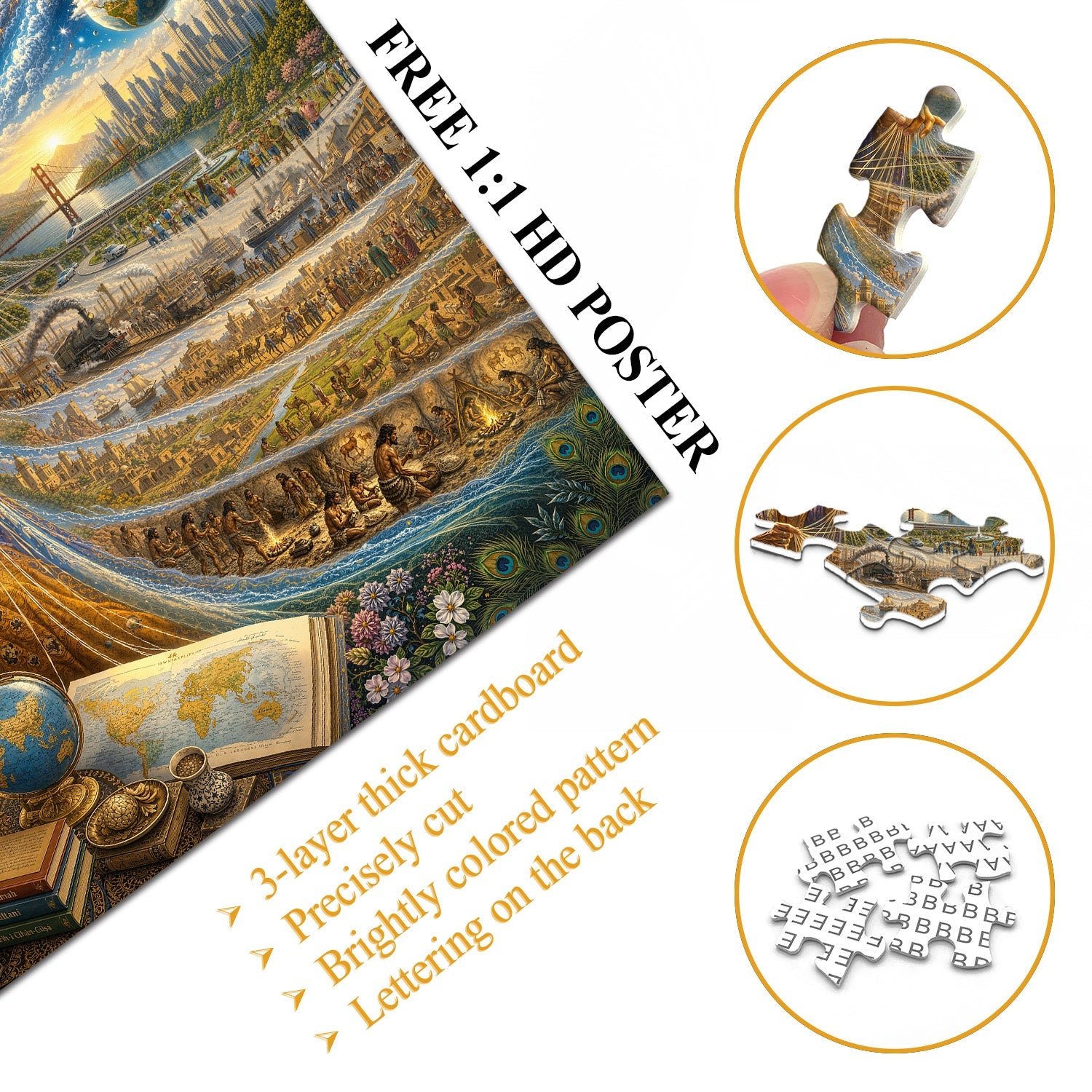 Weaver of Ages Jigsaw Puzzle 1000 Piece