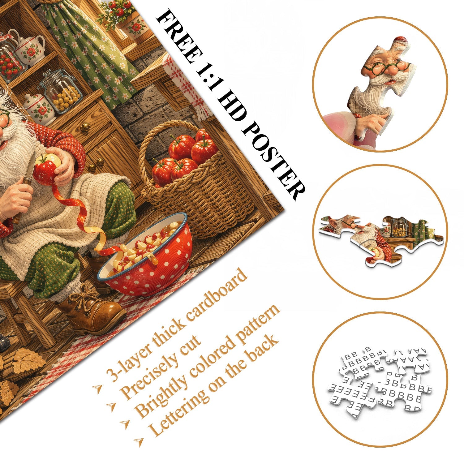ApplePeeler Jigsaw Puzzle 1000 Piece