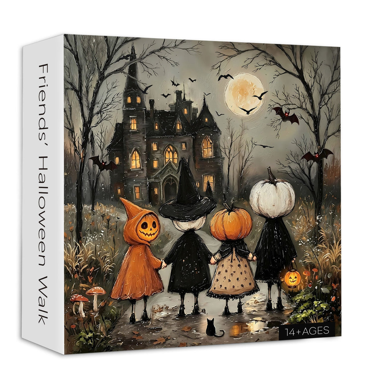 Friends’ Halloween Walk Jigsaw Puzzle 1000 Piece