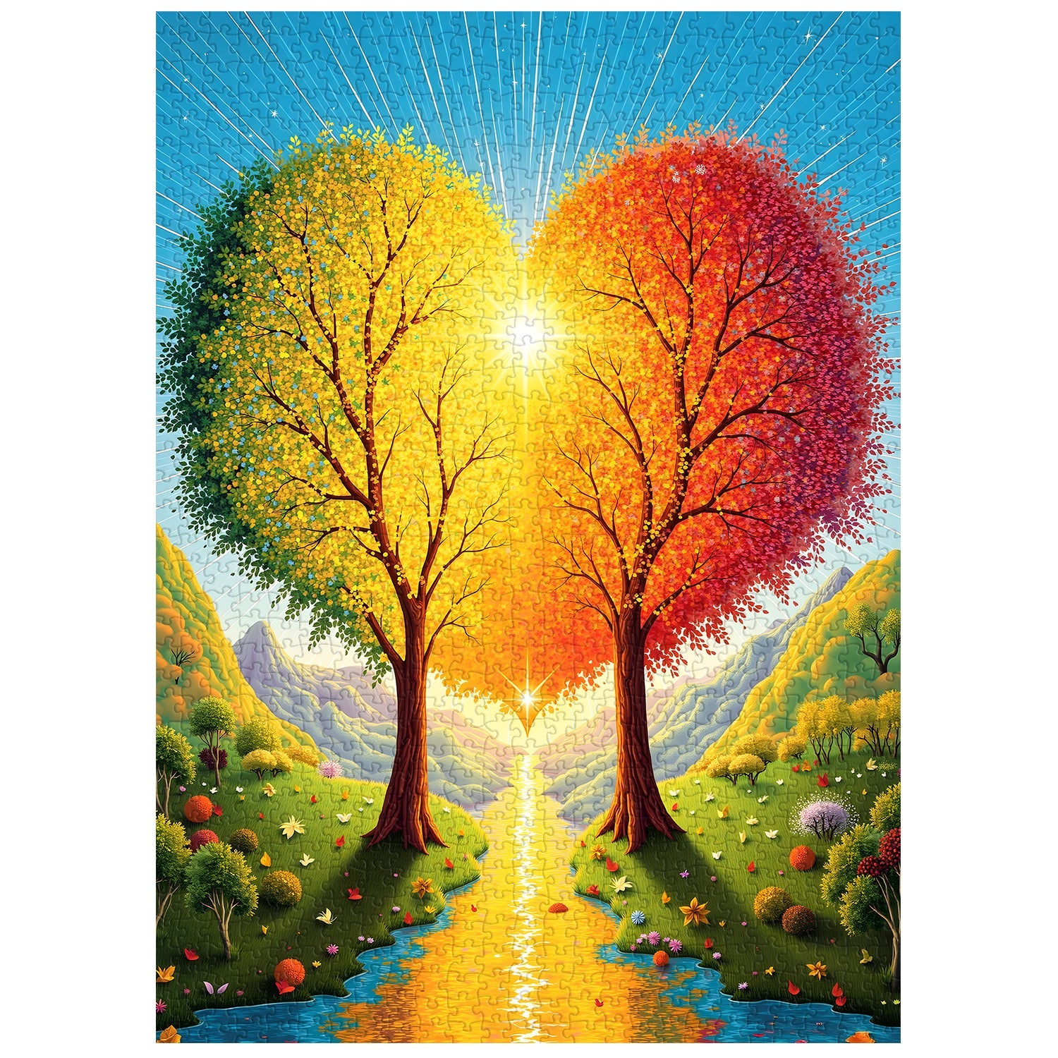 Tree of Love Jigsaw Puzzle 1000 Pieces