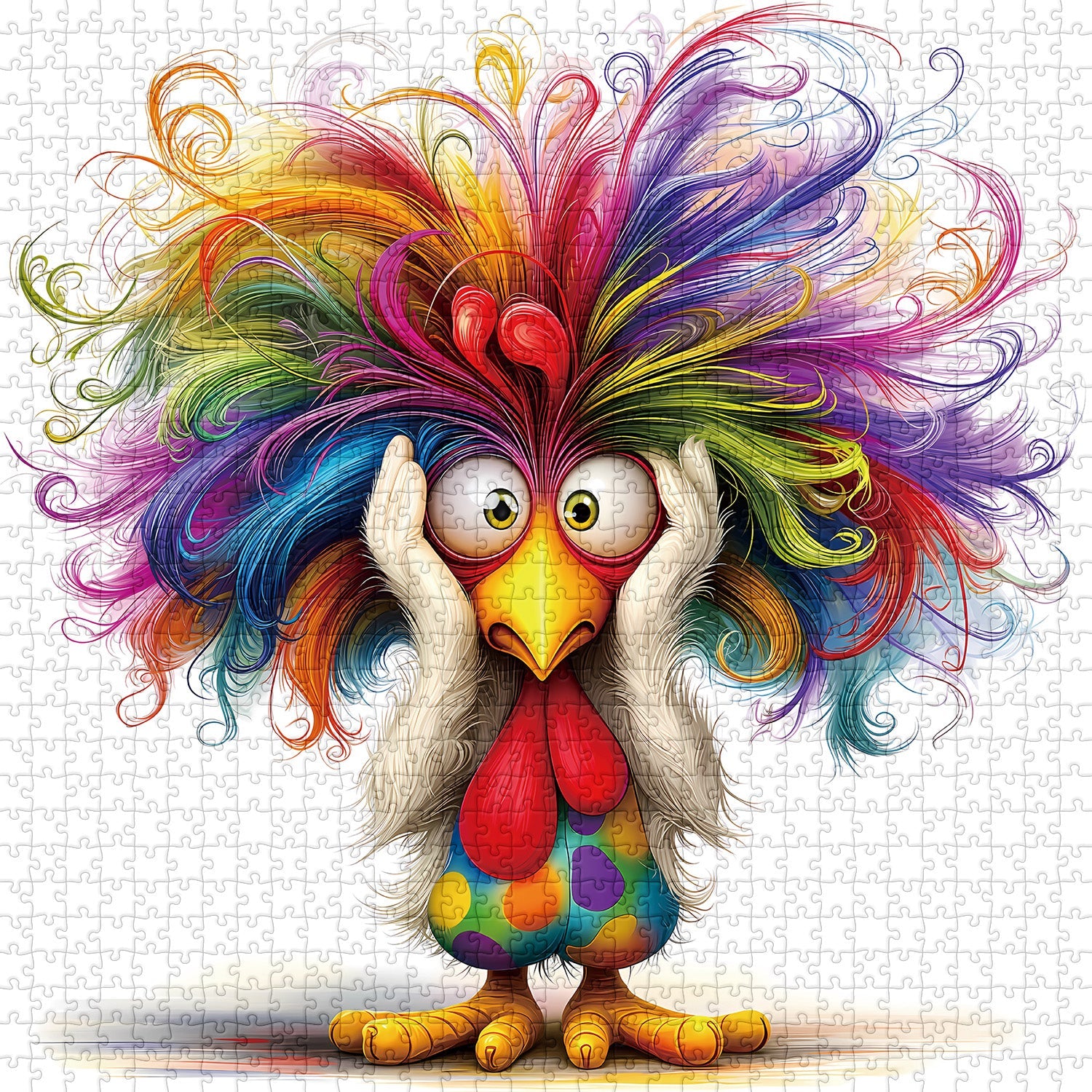 Humor Bird Jigsaw Puzzle 1000 Pieces