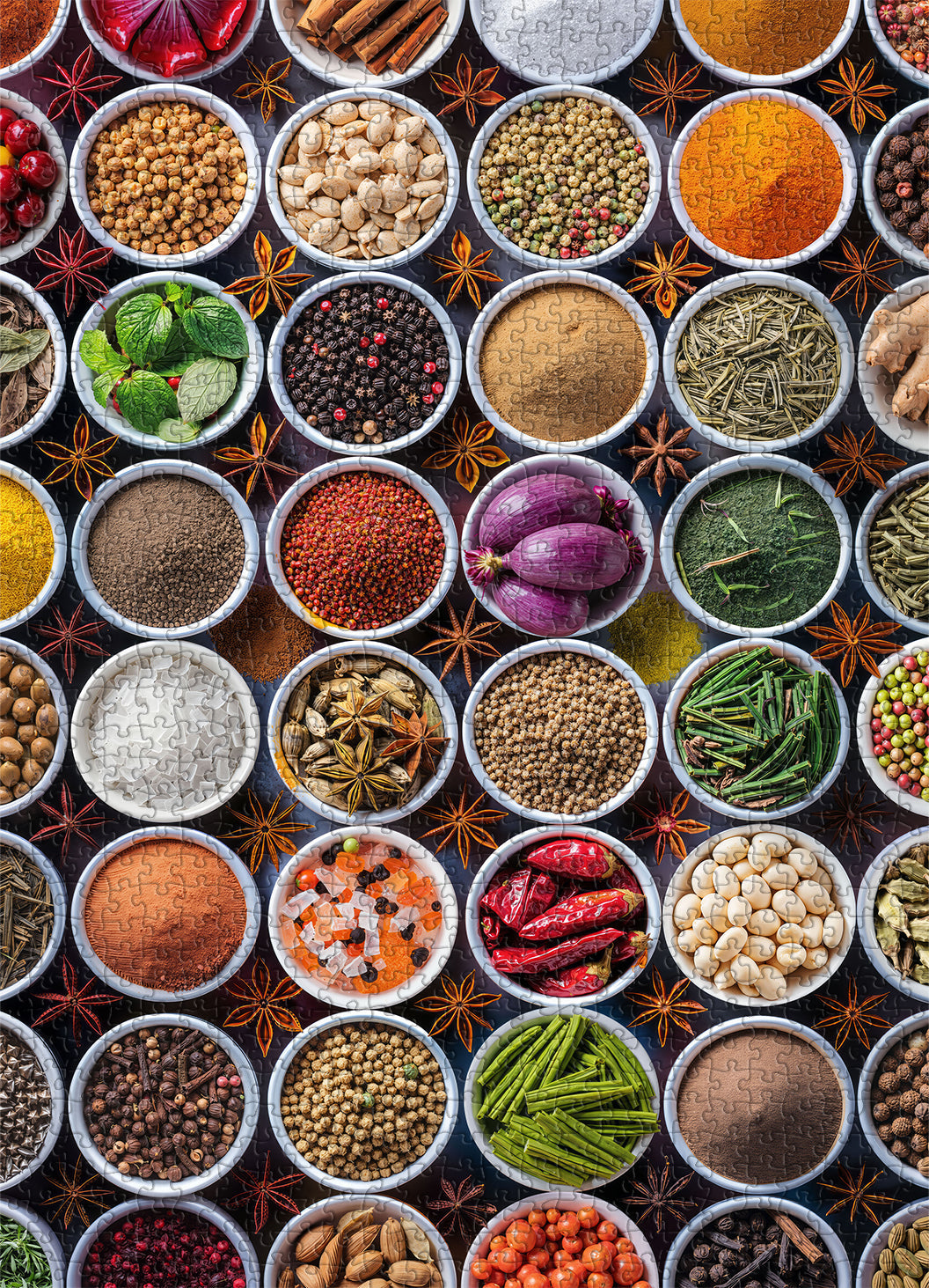 Fun Spice Platter Jigsaw Puzzle 1000 Pieces