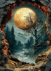 Moonlit Path Jigsaw Puzzle 1000 Pieces
