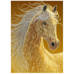 Golden Horse Jigsaw Puzzle 1000 Pieces