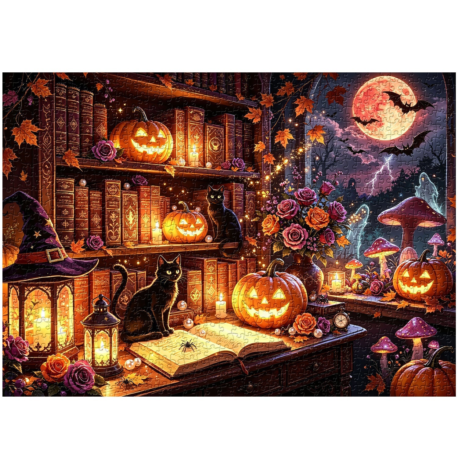 Lunar Arcane Hush Jigsaw Puzzle 1000 Piece