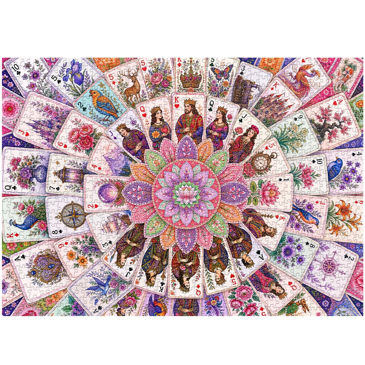 Mandala Card Realm Jigsaw Puzzle 1000 Piece