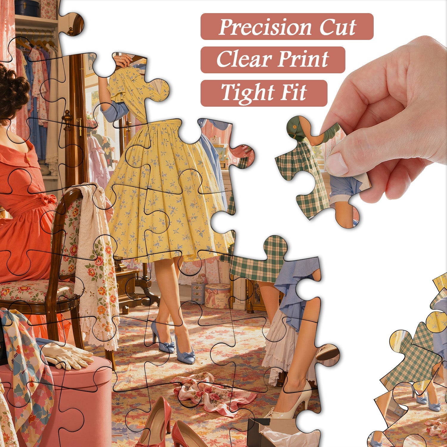 Dreams in the Boudoir Jigsaw Puzzle 1000 Pieces