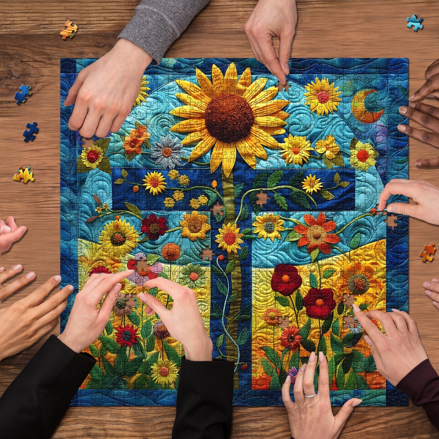 Sunflower Faith Jigsaw Puzzle 1000 Piece