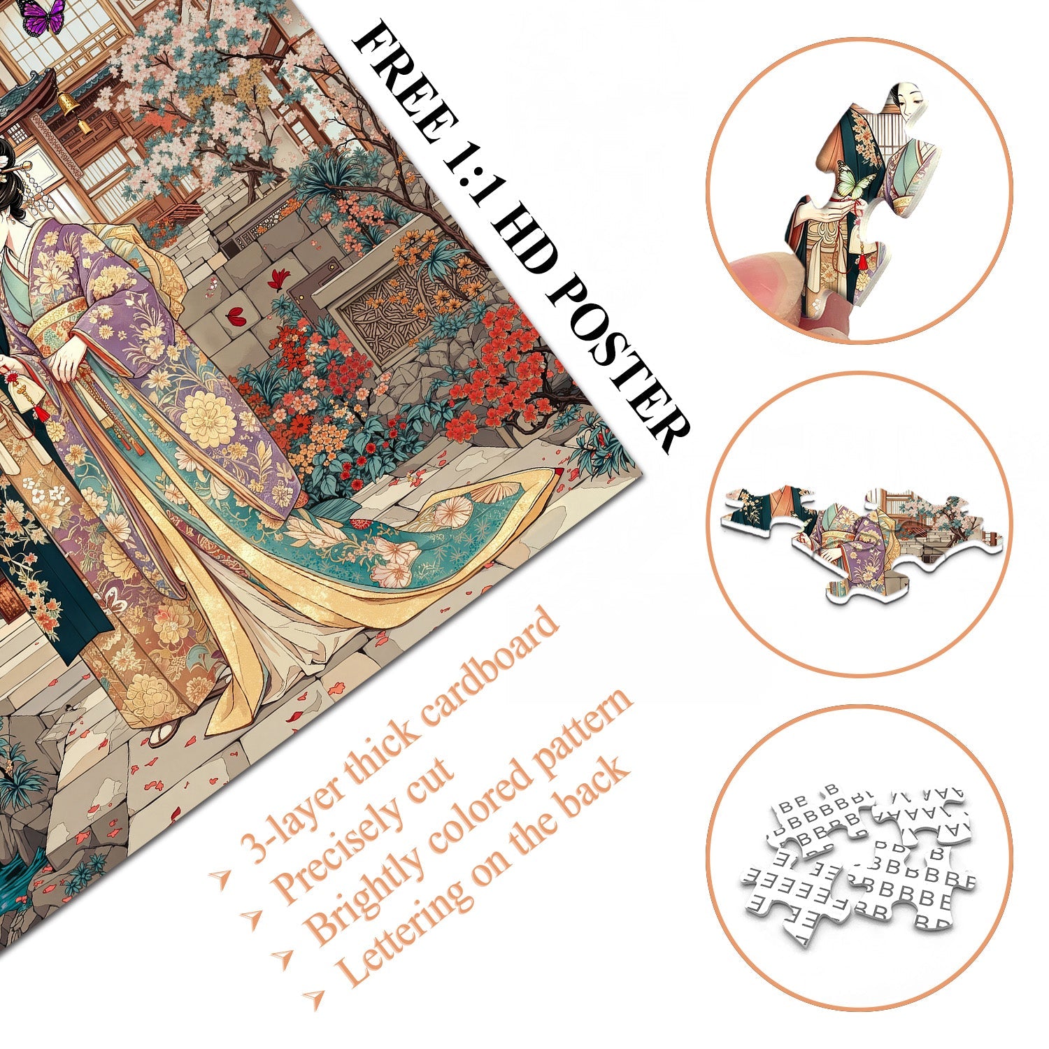 Sakura Lovers Jigsaw Puzzle 1000 Piece