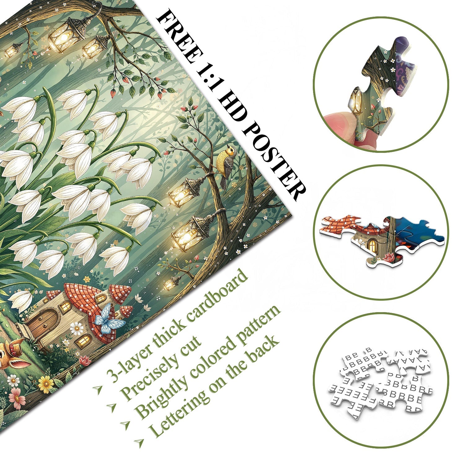 Enchanted Thicket Jigsaw Puzzle 1000 Piece