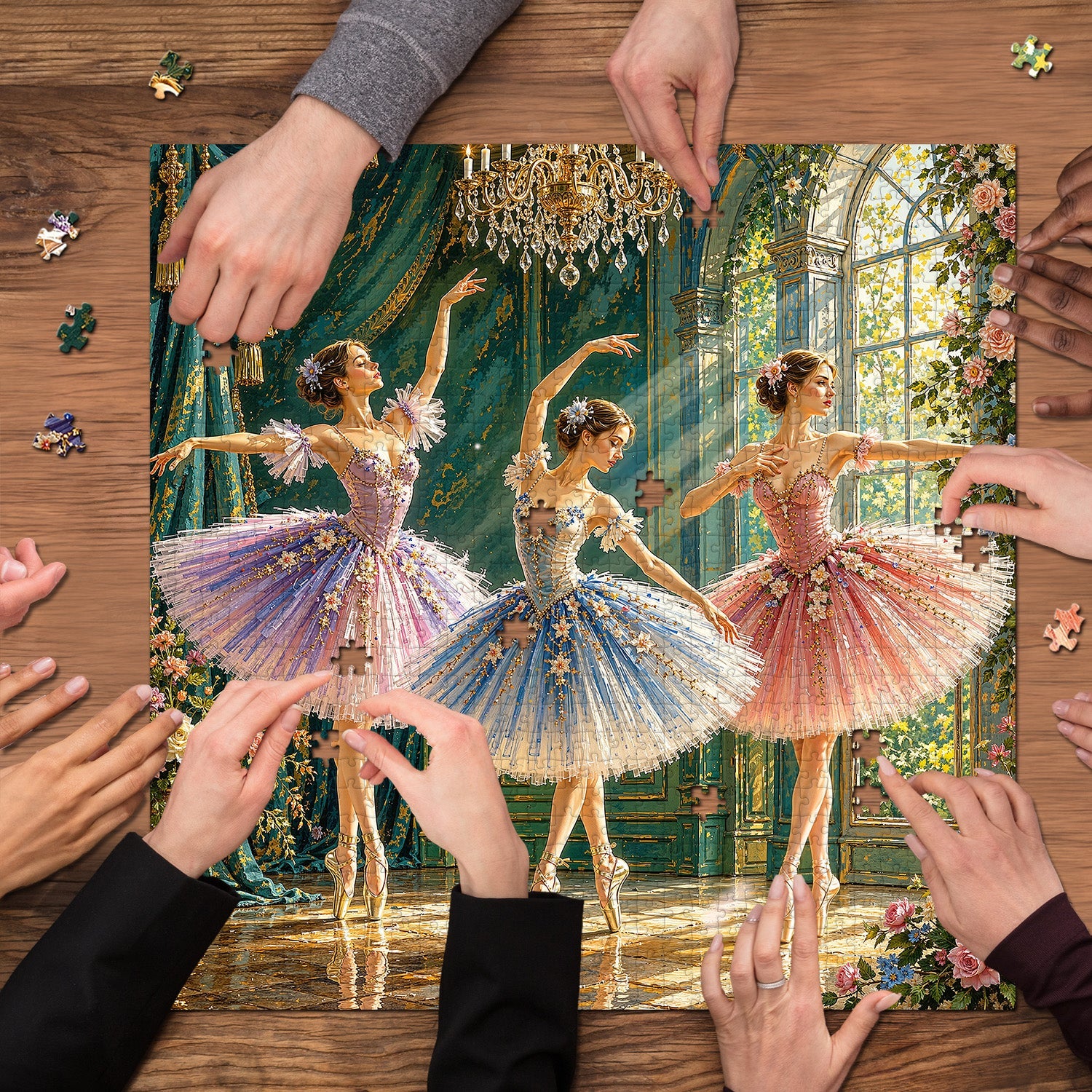 Ballet Glow Jigsaw Puzzle 1000 Piece