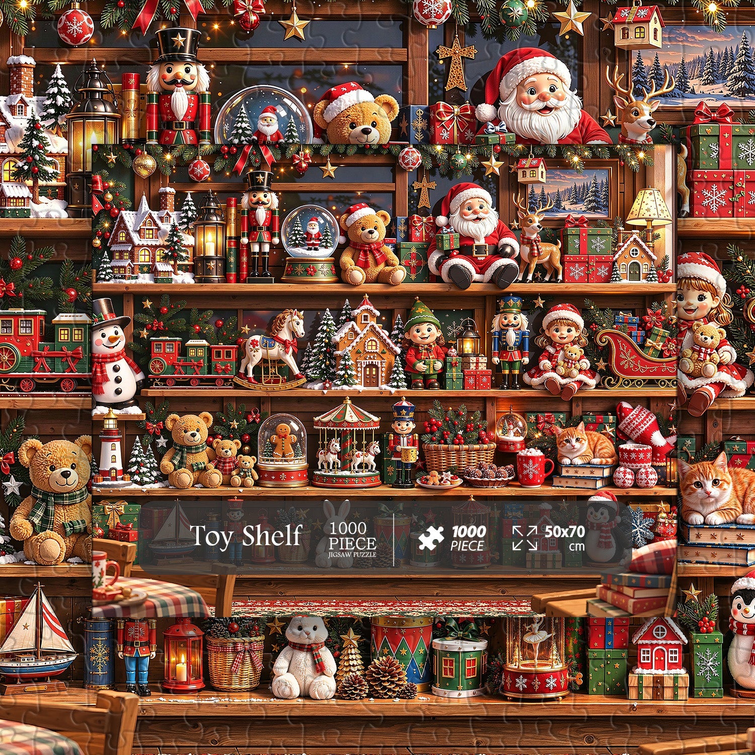 Toy Shelf Jigsaw Puzzle 1000 Piece