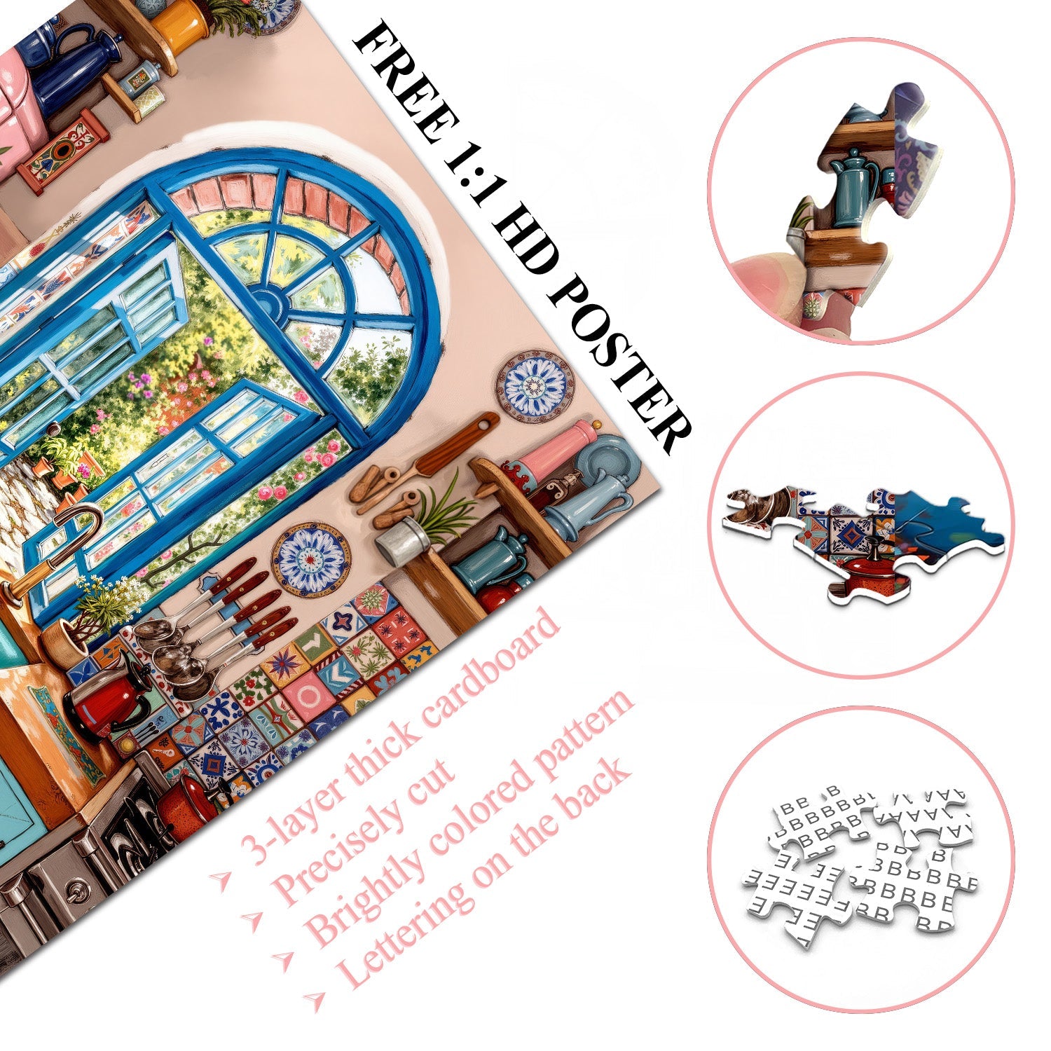 Mediterranean Morning  Jigsaw Puzzle 1000 Piece