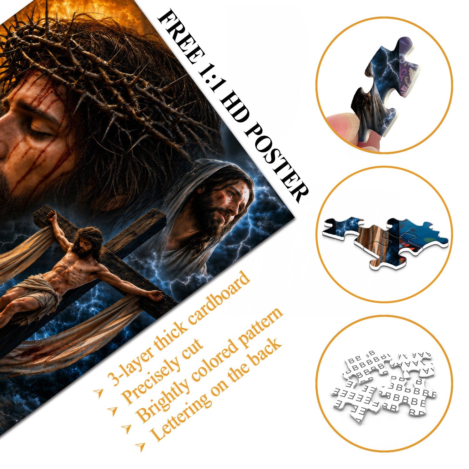 Bleeding Prayer Jigsaw Puzzle 1000 Pieces