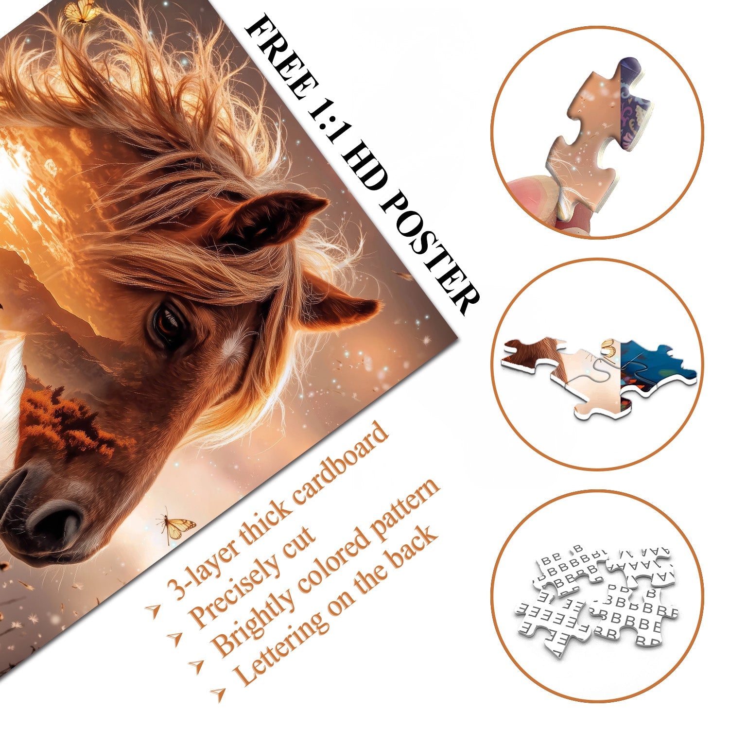 Dreams of Steed Jigsaw Puzzle 1000 Pieces