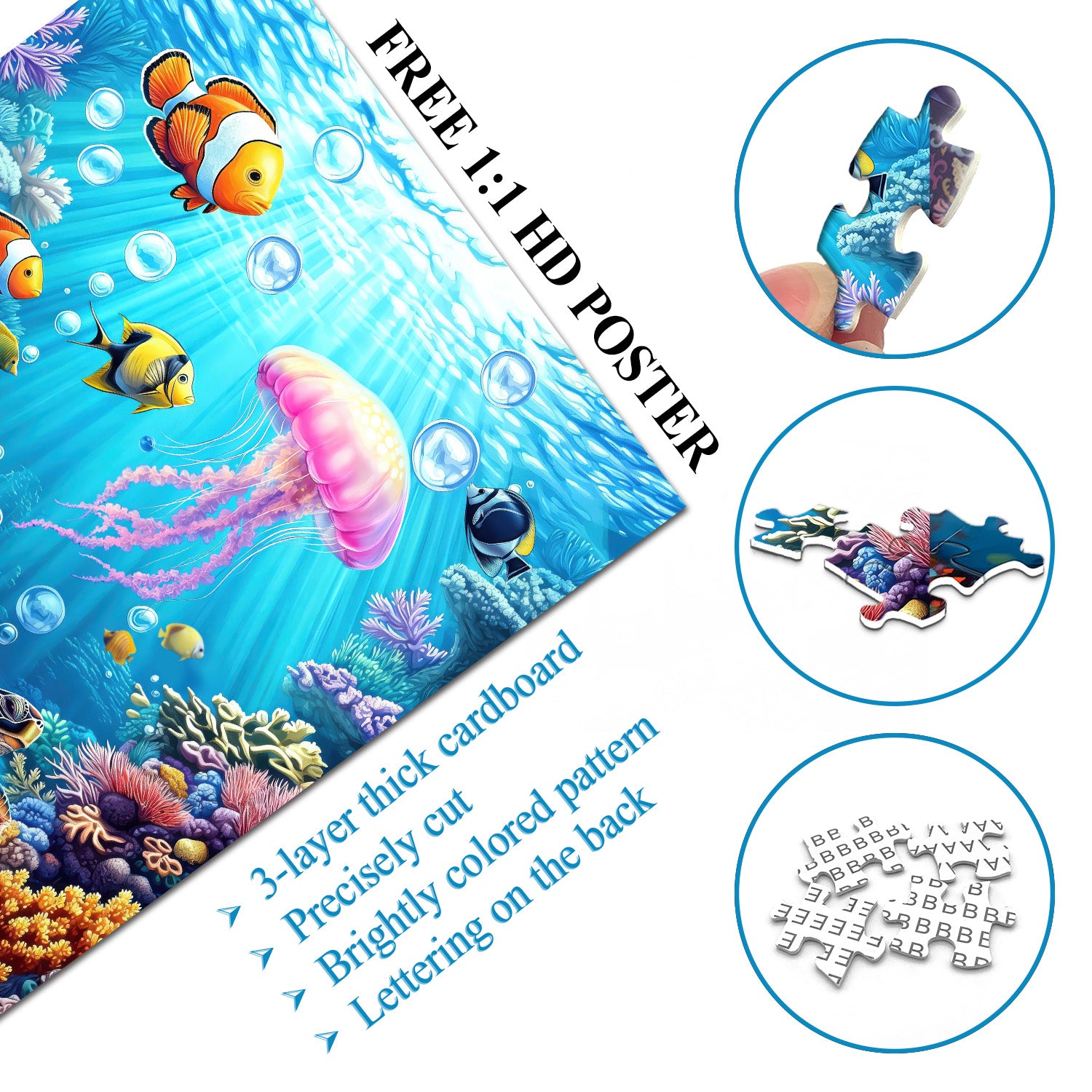 Deep Sea Wonderland Jigsaw Puzzle 1000 Pieces