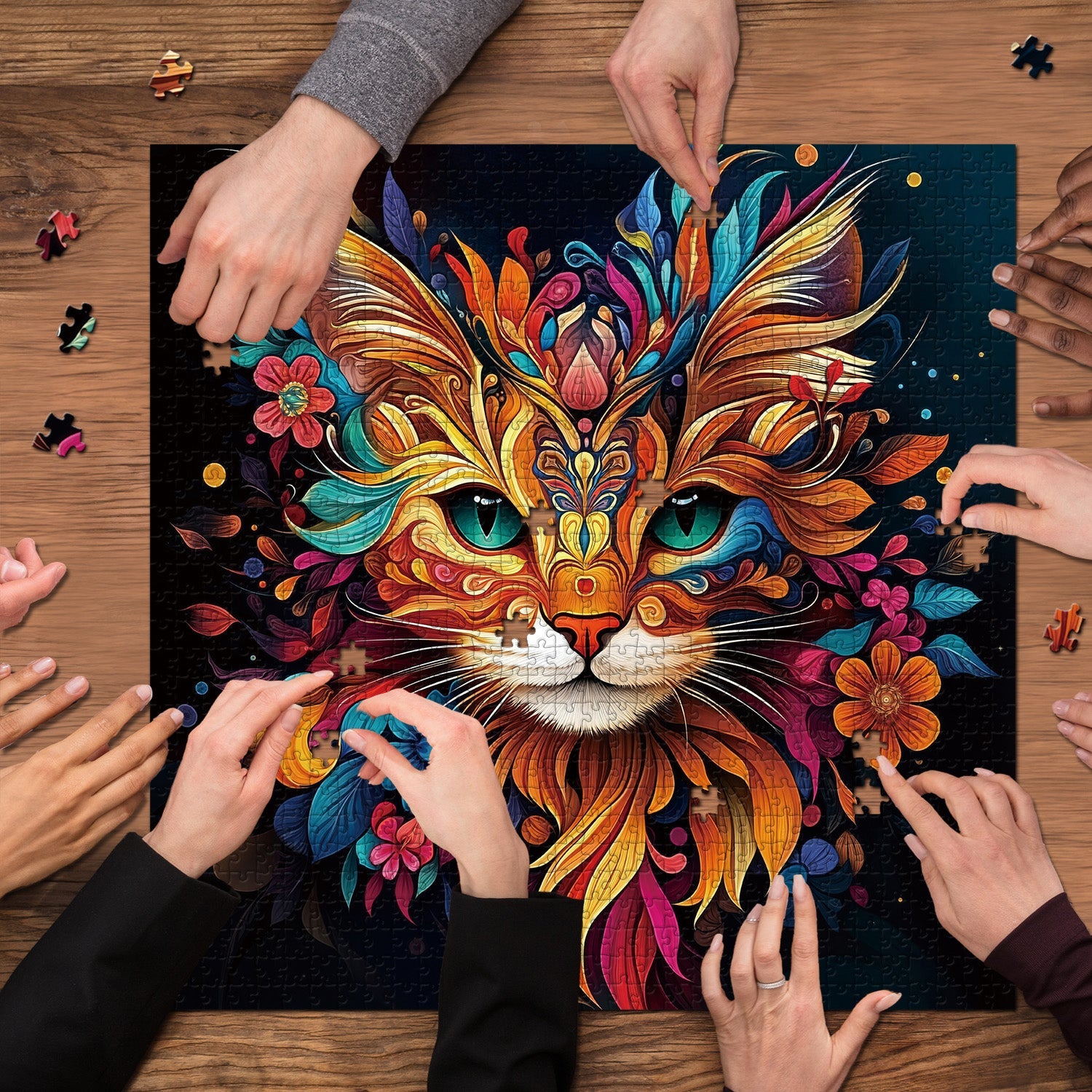 Future Feline Jigsaw Puzzles 1000 Pieces