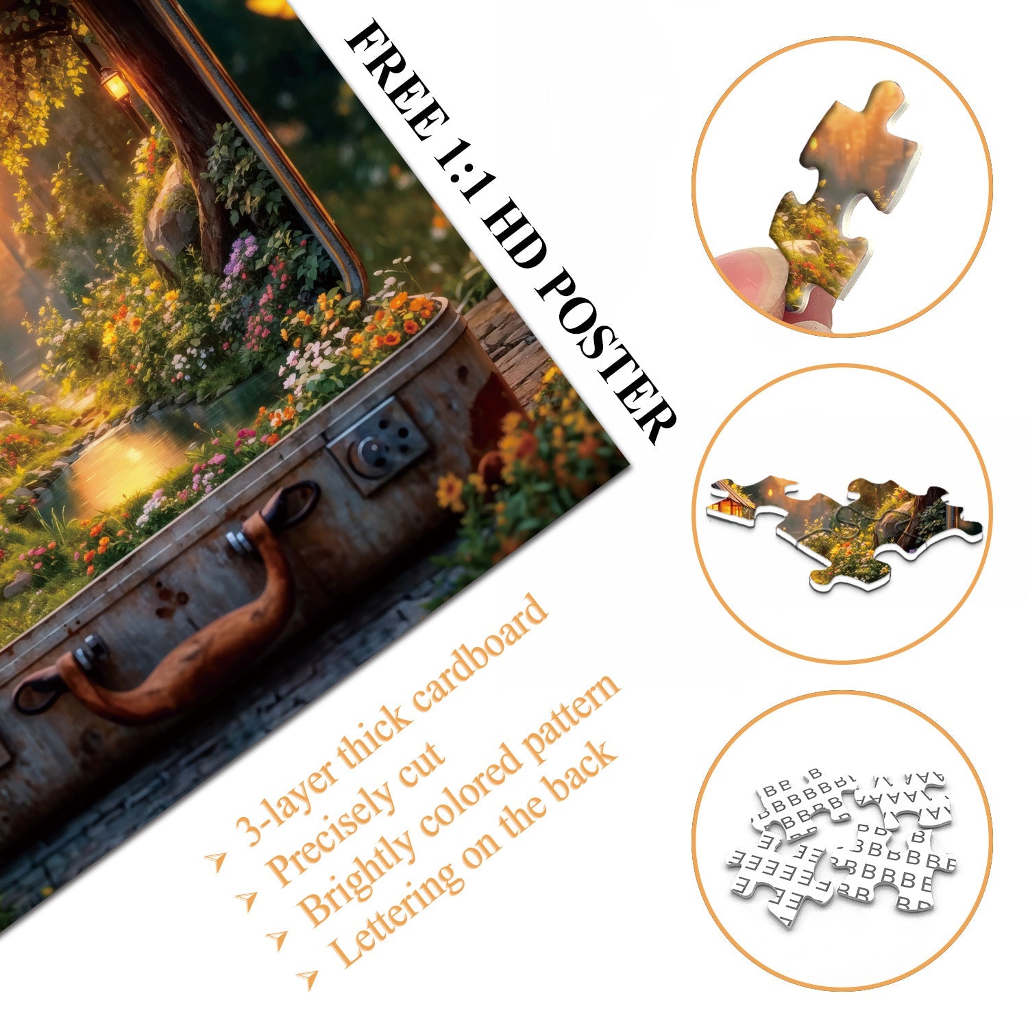 Box Garden Jigsaw Puzzle 1000 Piece