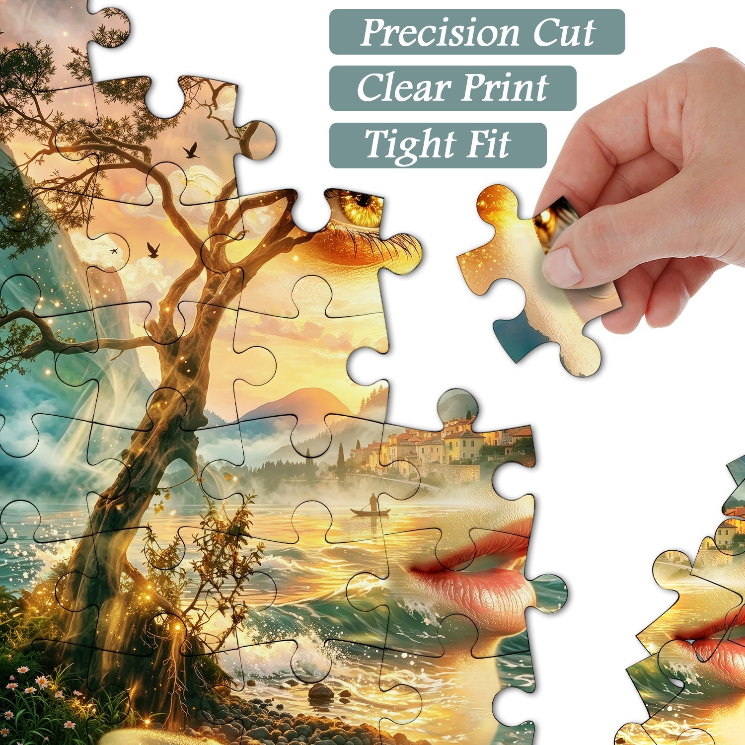 Her Soul’s Shores Jigsaw Puzzle 1000 Pieces