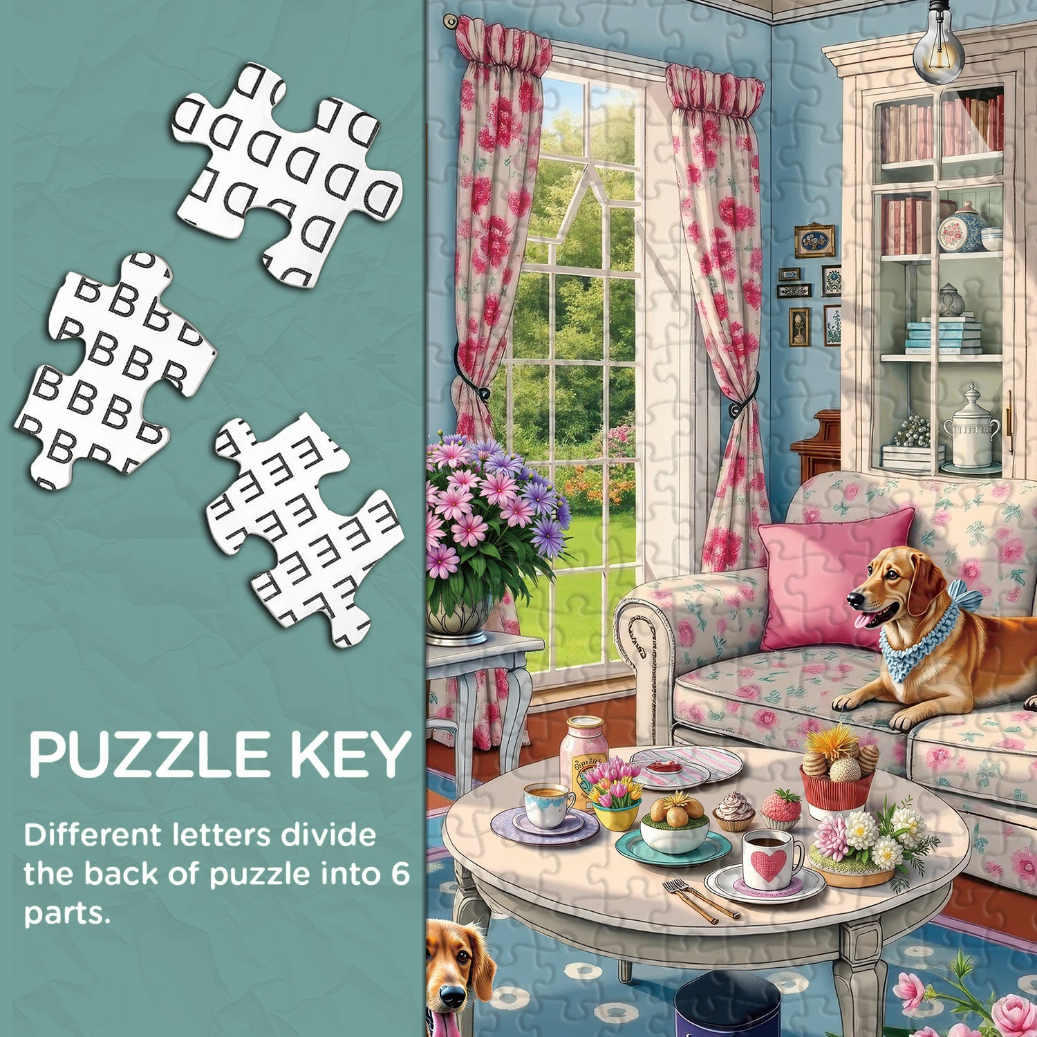 Warm Living Room Jigsaw Puzzles 1000 Pieces