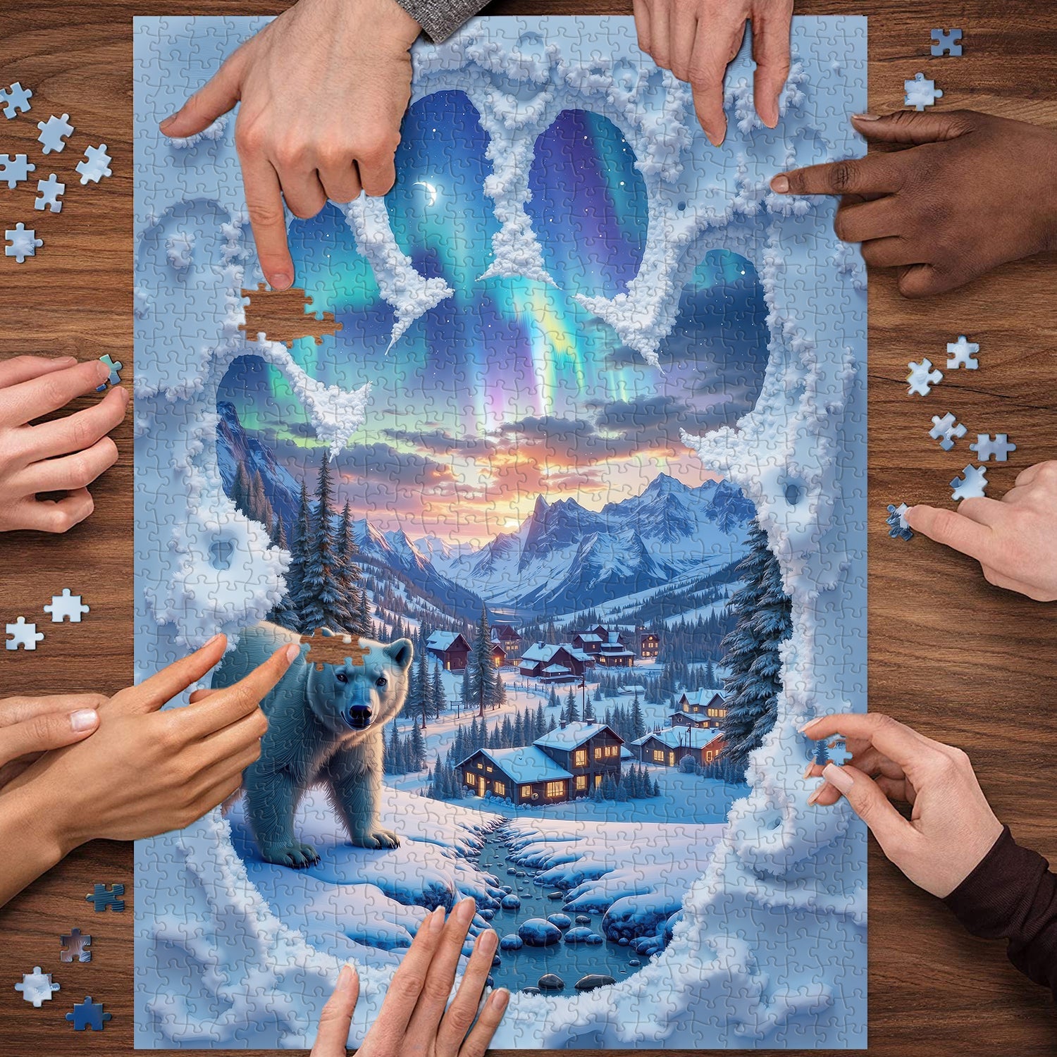 Aurora Guardian Jigsaw Puzzle 1000 Pieces