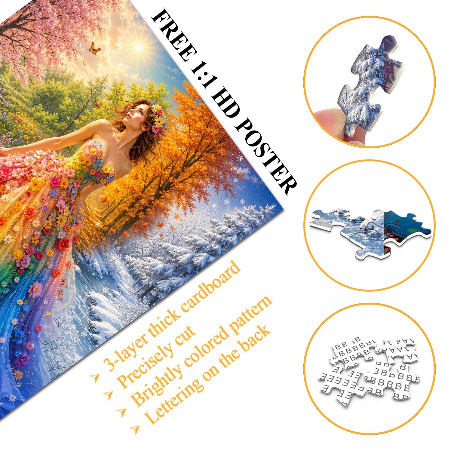 Season Goddess Jigsaw Puzzle 1000 Pieces