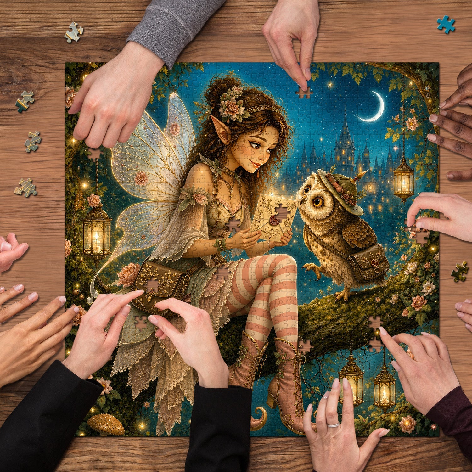Forest Messenger Covenant Jigsaw Puzzle 1000 Pieces