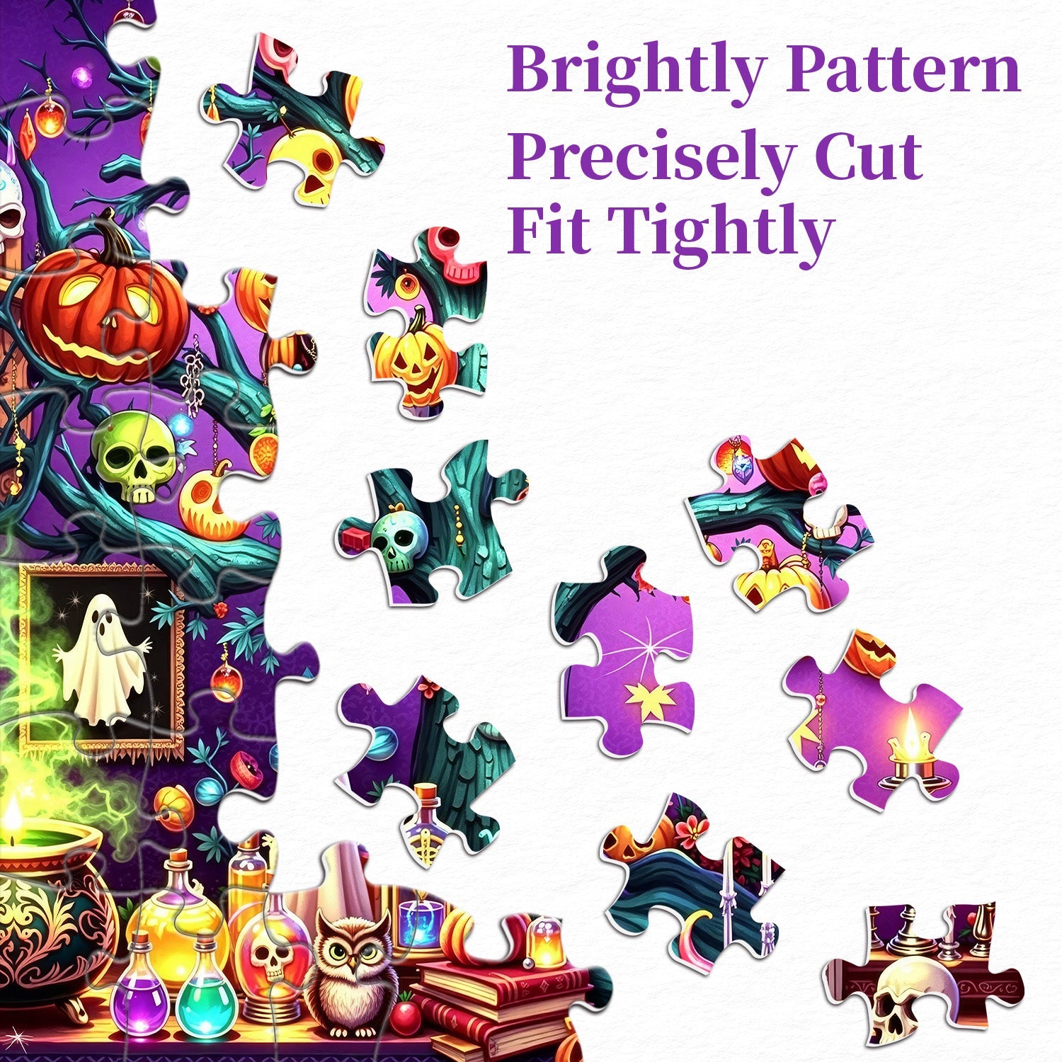 Halloween Spooky Treehouse Jigsaw Puzzle 1000 Pieces