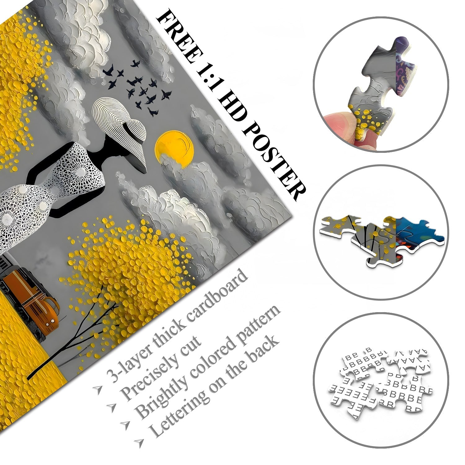 Elegant Trajectory Jigsaw Puzzle 1000 Pieces